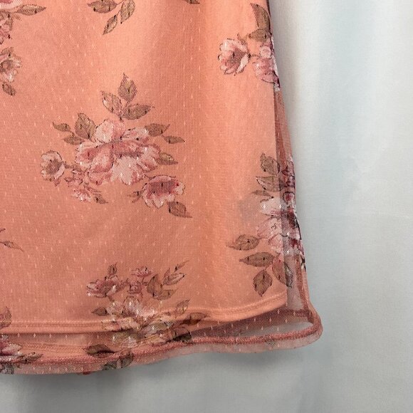 Apt. 9 Womens Multicolor Floral Sleeveless Round Neck Blouse Top Size Small - Picture 8 of 10